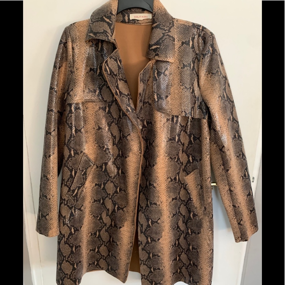 Snake skin jacket